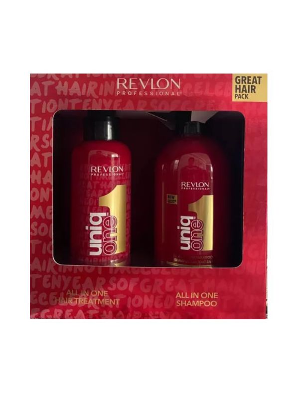 Kit Uniq One Revlon - Leave e Shampoo 1