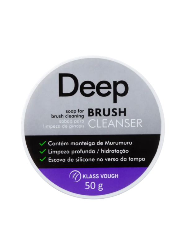 Klass Vough Deep Brush Cleanser - Sabonete para Limpeza de Pincéis 50g 1