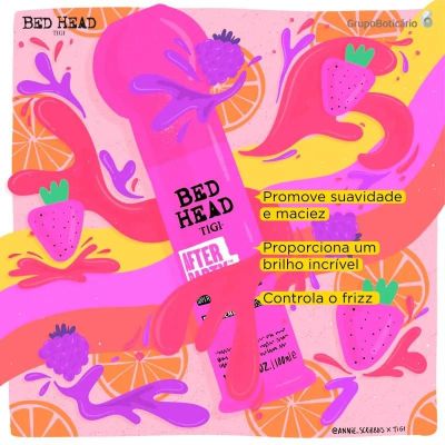 TIGI Bed Head After Party Smoothing Cream - Leave-in 50ml 3
